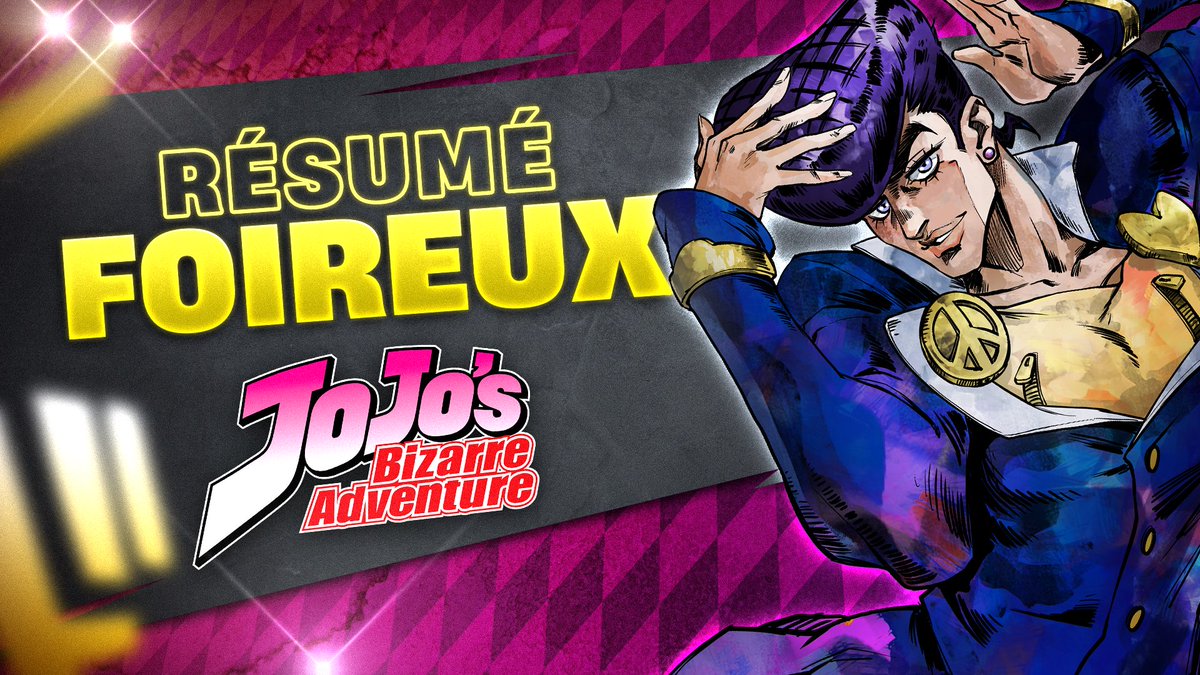 CrazybombWorld's tweet photo. ✨️NOUVELLE VIDEO✨️
RF sur Jojo PART.4 !!
Clairement ma partie préférée, Koichi best BOY~

ENJOY ! 👇 https://t.co/YCDfUU7CJD