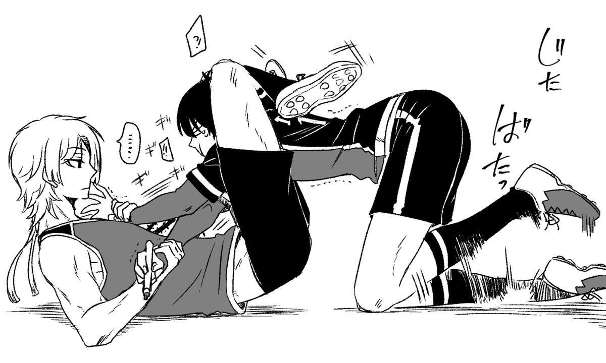 alkoholfrei_ki's tweet photo. kiis 未来if 昼寝時に襲おう(落書き)として反撃くらう https://t.co/VE6pLEueX4