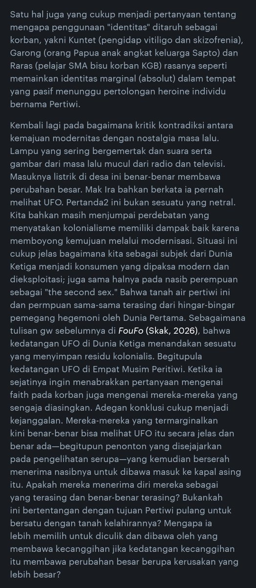 AlbamaFadhal's tweet photo. Empat Musim Pertiwi: absolute letdown 

[FULL SPOILER] https://t.co/kCgBmqGoQW