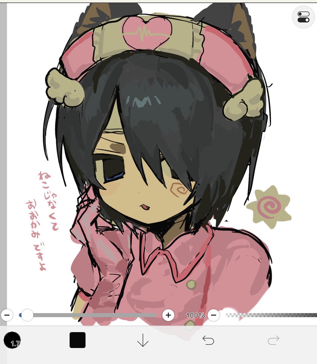 Miruki_nuko's tweet photo. 長谷川さんを描くと画力成長する説

←2ヶ月前　今→ https://t.co/3NzLqUDX9w