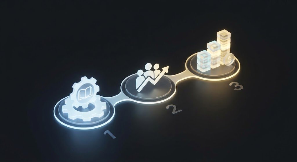 Pump_fun_whales's tweet photo. Here is astep framework to transition from being a skilled professional to building a lasting digital asset that works for you:
​1️⃣ The Knowledge Base: Build a deep, narrow, valuable skill.
2️⃣ The Audience: Consistently share your journey &amp; value to attract like-minded people. https://t.co/CgUPBRwYA3