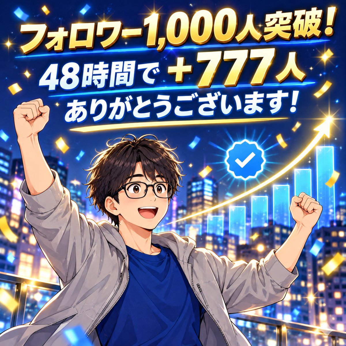 0karafuku's tweet photo. X開始12日目｜フォロワー1,020人

Grokに設定していたタスクから、ブルバ装備後48時間の分析結果が届きました！

243人→1,020人。
48時間で＋777人です。

777って、縁起良すぎん？笑
ますますブルバ、やべーっす。

フォローしてくださった皆さん、本当にありがとうございます！

この結果をもとに、note第3弾を作ります🤩
