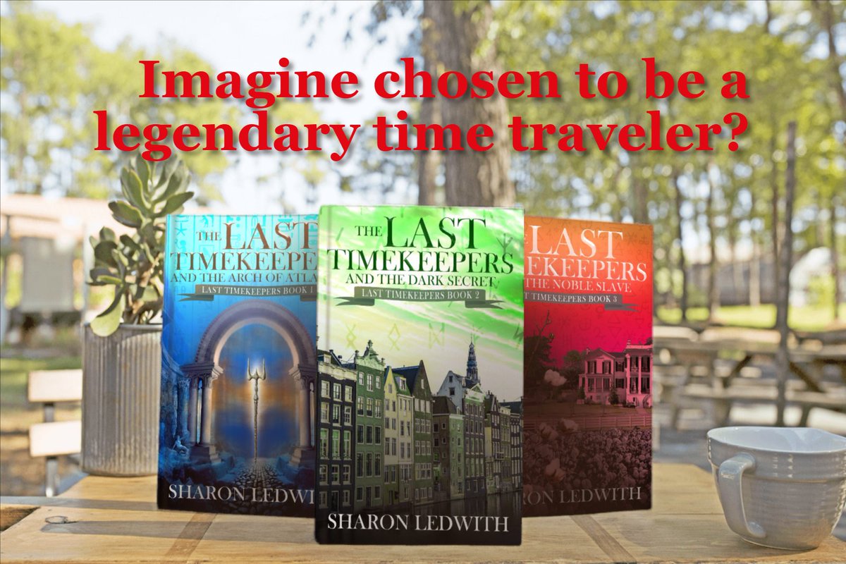 sharonledwith's tweet photo. Imagine being chosen to be a legendary time traveler? Your weekend reading awaits… https://t.co/Xa7GXt9yCW #yalit #timetravel #adventure #Atlantis #bookseries #IARTG https://t.co/oCfvhQpjji