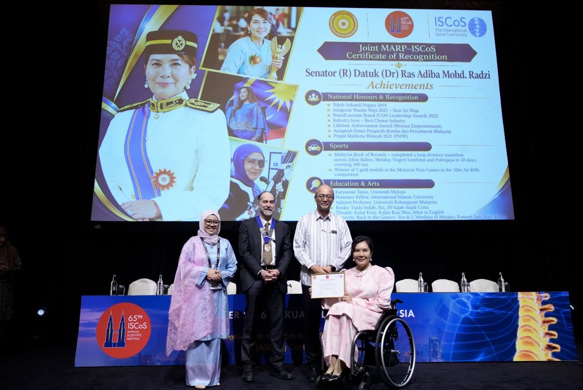 MyCEB's tweet photo. ADVANCING GLOBAL COLLABORATION IN SPINAL CORD INJURY CARE
Malaysia is proud to welcome the 65th International Spinal Cord Society Annual Scientific Meeting (ISCoS) 2026, taking place from 7โ10 October 2026 at the Kuala Lumpur Convention Centre (KLCC).
#MyCEB #MyMOTAC https://t.co/Fga9N2RJwk