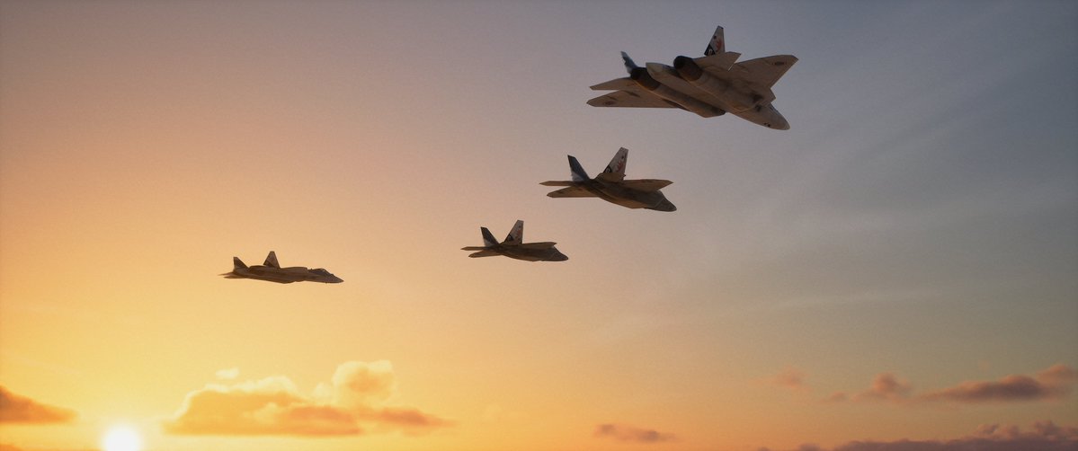 yuki_leaf_01's tweet photo. かっけー
やっぱF-22よな～
ストーリークリアしました！
2週目は難易度上げてオールS目指す
夕日に照らされる機体はすべて良し https://t.co/49TApidaga
