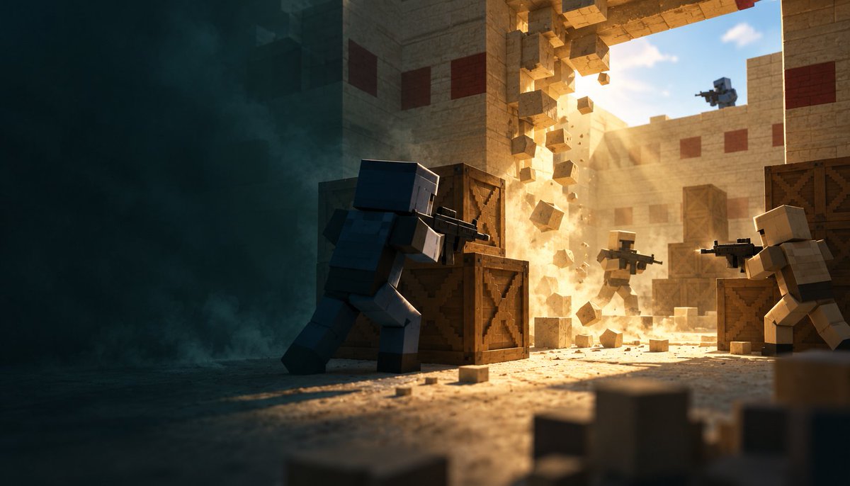 craftstrike_'s tweet photo. Build. Breach. Dominate.

Minecraft meets Counter-Strike. A new battlefield is coming.

CRAFTSTRIKE COMING SOON. https://t.co/L0n5fV5Kbn