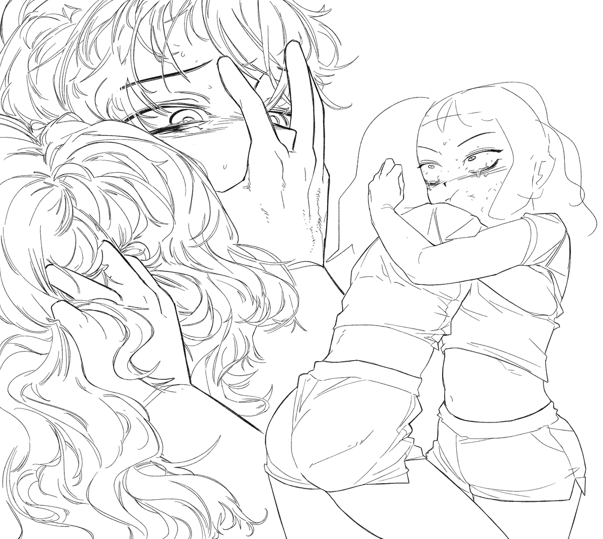 rara14l's tweet photo. -_< (Tried to draw the eye irritation, but failed..) https://t.co/bAE50T0rj0