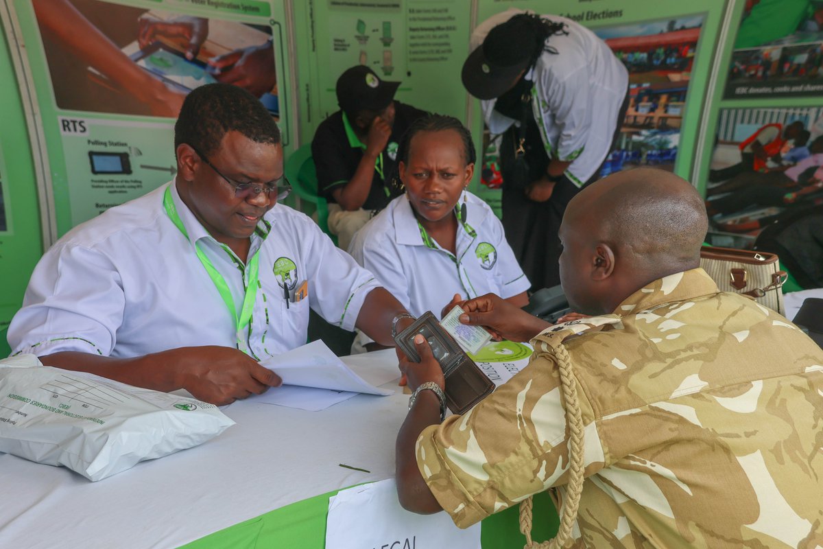 IEBCKenya's tweet photo. Got a question about elections?

Come talk to us!

The IEBC team is at the Kitale National Show from 7th–10th October 2026.

Ask questions. Get answers.

#YourVoteYourVoice#KitaleNationalShow #TheExtraMile #CustomerServiceWeek2026 #CSWeek2026 #17thNovemberByElection #2027GE https://t.co/aobVdUPXqs