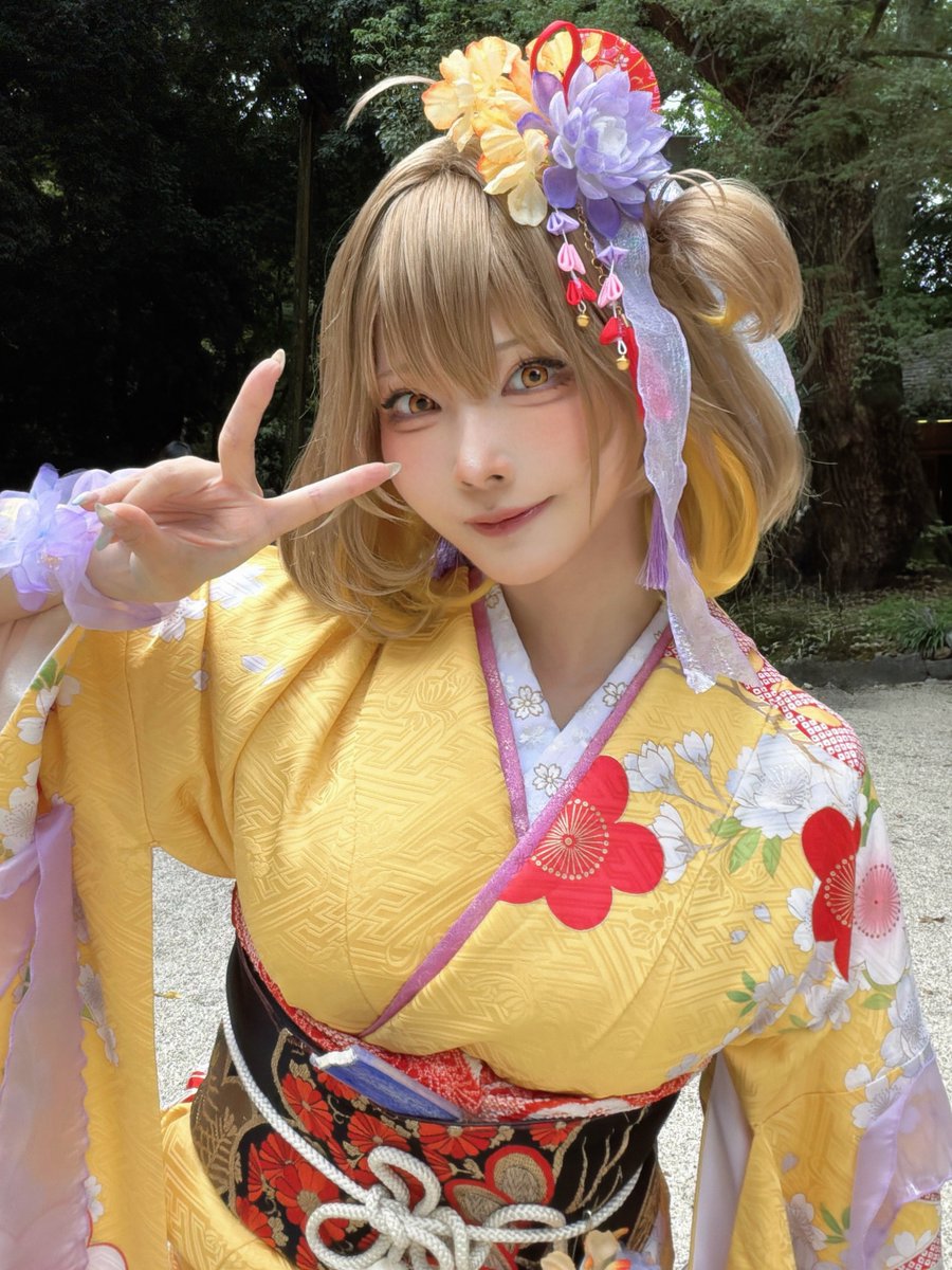 Sithle011's tweet photo. アニスのコスプレで京都巡りしてきました👘✨

イベントは11/10まで🌟
指揮官様も京都巡り、満喫してね！

#NIKKEin京都 #NIKKE https://t.co/Jl3a0szNSf