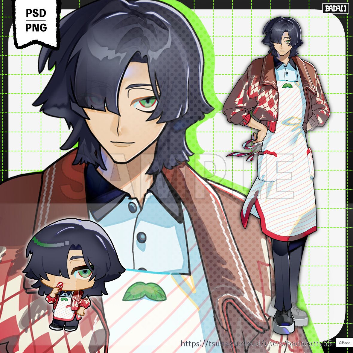 Badacatty5_n's tweet photo. ▷つなぐ：オークション
［Adopt  /  キャンディケイン］を出品いたしました💚
https://t.co/AF3fV5UGPb

入札期限【  10/11(日)  24:00  】
※自動延長機能あり

ご興味がございましたら、ぜひご覧ください！

#立ち絵販売  #キャラ販売 #Adopt #つなぐ https://t.co/HZey2IGv96
