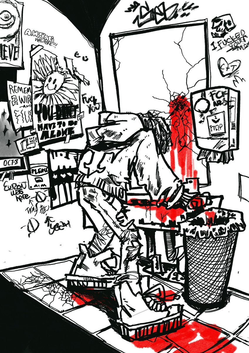 modularreactor's tweet photo. Thinking about someone. Going thru some pain for that someone. Struggling for that someone. College au #naukosick why can it never be easy? https://t.co/38Gb6nycox
