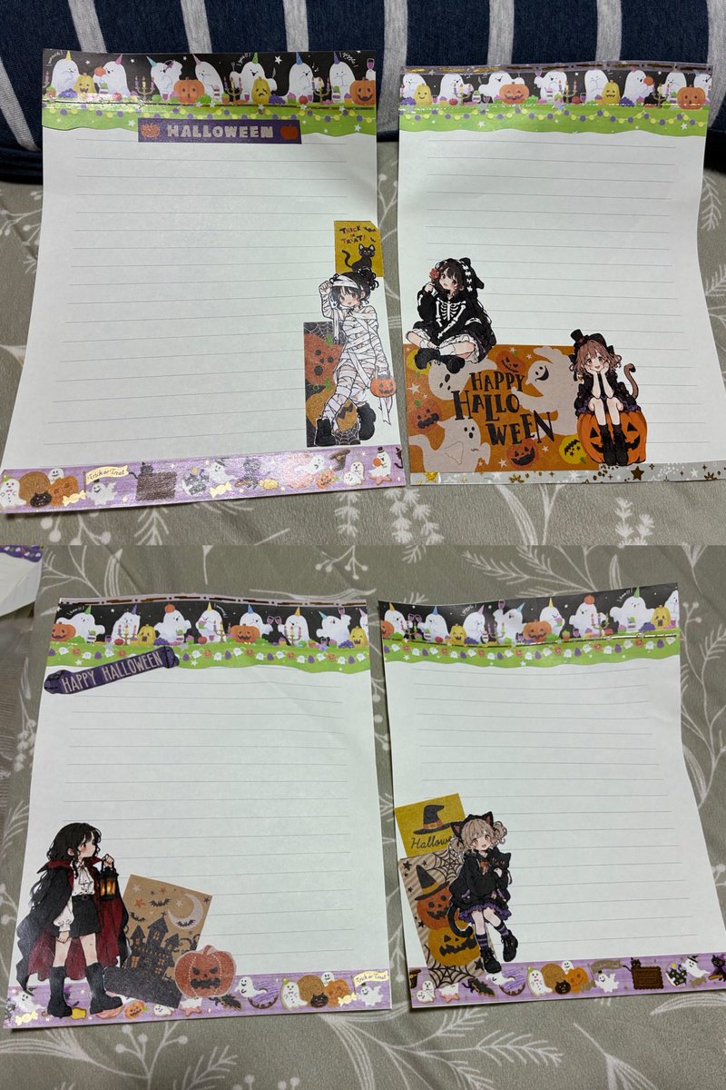 ruruk1986's tweet photo. 🎃ハロウィンレターコラージュ2026🎃
チャッピーとの合作！
#さとこのコラージュ #コラージュ #紙活 #コラージュ好きな人と繋がりたい #紙モノ #趣味活 #Collage https://t.co/qTc7w3sfDr