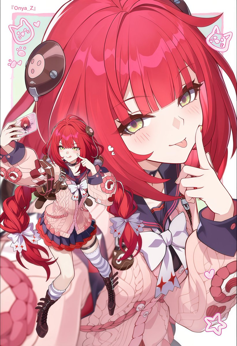 Onya_Z4Y's tweet photo. Ukinami Yuzuha 😋
#Hoyoverse #ZenlesZoneZero #ZZZ #Waifu
#WaifuArt https://t.co/E7wqQjsOpU