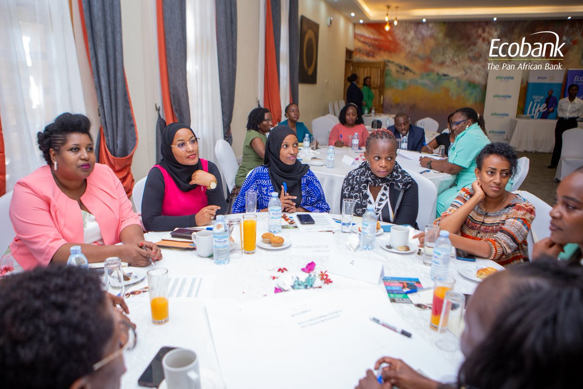 asha11al's tweet photo. 🎙Yesterday, i checked in at Emin Pasha, heels on and ready to learn.

At Ecobank’s Women in Business Mentorship, i connected with fellow women entrepreneurs and reflected on resilience, risk management and positioning for growth.

Our keynote speaker Sarah Kagingo asked,How do you keep afloat? How are you positioning yourself?

Some key nuggets i took away from the mentors,
》Build a reserve.
》Enjoy solving problems. 
》Lead people well.
》Opportunity meets readiness.
》Create your own path. 

Thank you @EcobankUganda for convening this,totally loved it.

#WomenInBusiness
#Elevate