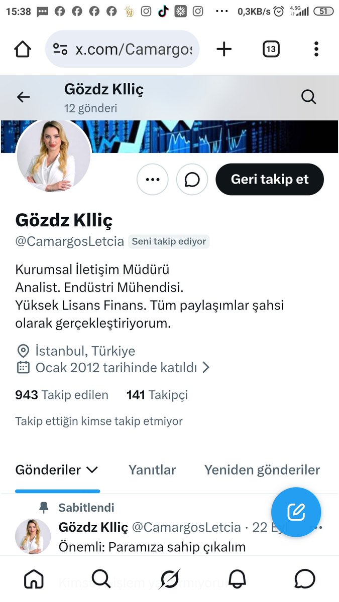 GokanEsen's tweet photo. @gozdekiliicc 

Bende siz takip ettiniz sandım da şaşırdım, sizi seven çok sanırım https://t.co/Ib4b2I23Hc
