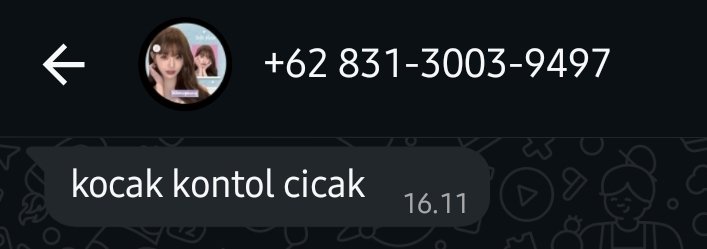moonoverna's tweet photo. @tonksew Gue jg kena ini emng ajgg manusia berkontol cicak https://t.co/dF6zcFvRnG