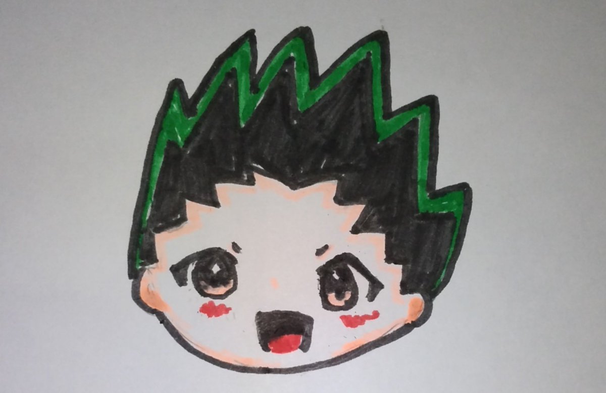 konnitihadanyon's tweet photo. 記念すべき初投稿
ゴン描いたよむずかったよ https://t.co/CkX8wgnkXW