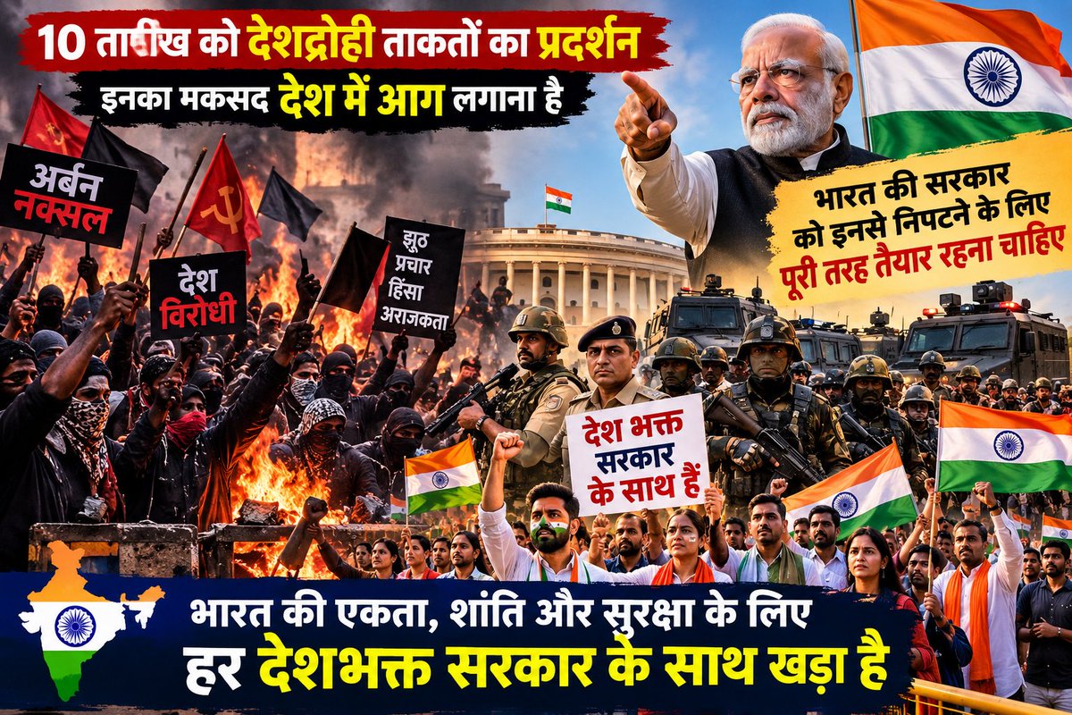 padmesh475952's tweet photo. #TouchGrassAtUgaoo
#GalaxyTabS12Ultra
#Shahrukhz2ByDanube
#sebifavoursembassy

The time has come for the Government of India to crush these cockroaches. There should be no leniency now. All these traitors have openly revealed themselves. If any laxity is shown now, they will set the country ablaze. The people of India stand with the government. Backed by foreign forces, they want to incite a civil war in India; they must be dealt with decisively now.