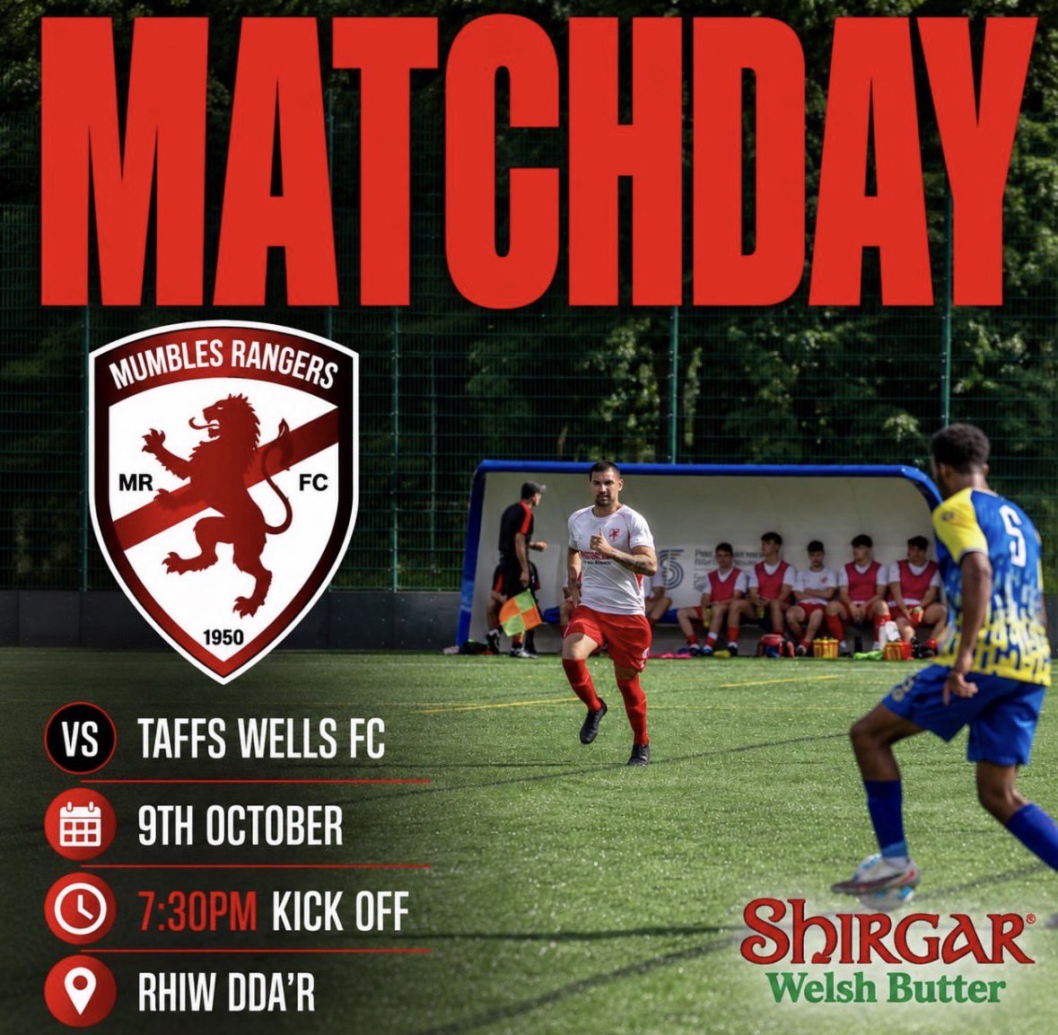 mumblesseniors's tweet photo. 🟡🦁 MATCH DAY 🦁🟡

🆚 @Taffswellfc 
🏆 @ArdalSouthern West
⏰ 19:30
📍 Rhiw Dda’r

#letsgorangers 🦁
#awaydays 🚌
#fridaynightlights 💡 https://t.co/DZVQOhwhUj