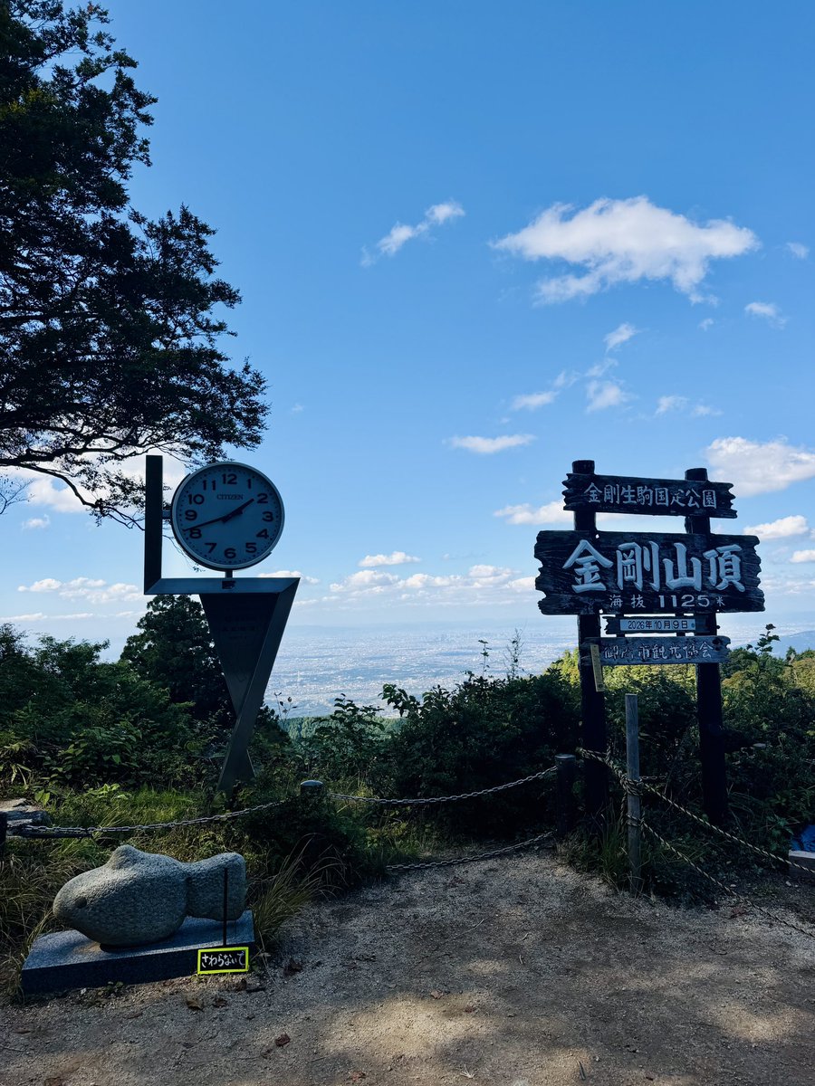 lzinjapan's tweet photo. 初めて金剛山に登りました。　普段全然山登りしない自分は山頂まで登って綺麗景色を見えて嬉しかったです。またミャクミャクと会えて驚いてめちゃ嬉しかったです。
#閉幕１周年 https://t.co/scOLn2T6RF