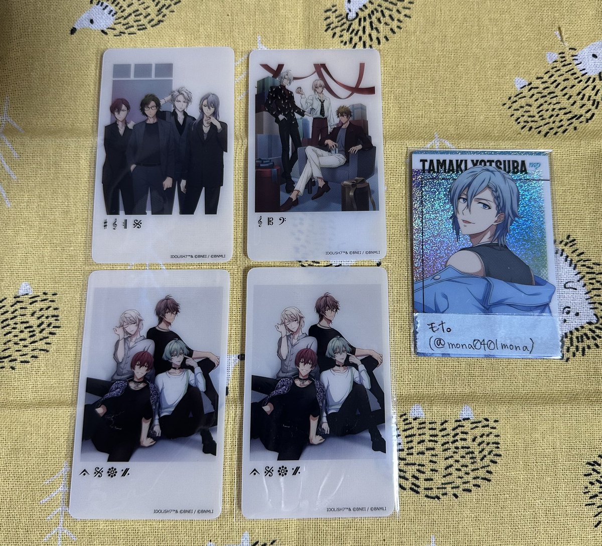 mona0401mona's tweet photo. 【交換】アイドリッシュセブン トレーディングクリアカード B's-LOG Collection

譲：TRIGGER ŹOOĻ (画像①)

求：mezzo IDOLiSH7 Re:vale(画像②)

郵送のみ
お気軽にお声掛けください。 https://t.co/3V5nrZYczh