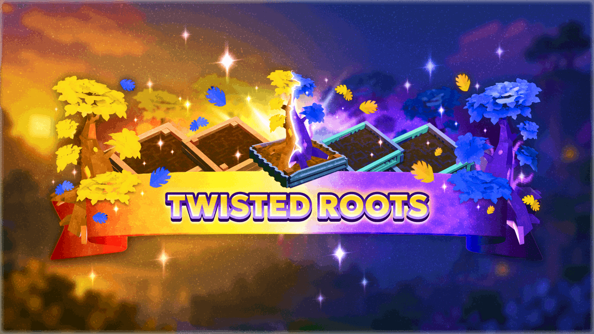 ChainersGame's tweet photo. 🌝Twisted Roots🌚
Double event — x2 rewards compared to common events❗️
09 Oct – 13 Oct 12:00 UTC

The brightest tree on the farm is changing its leaves… Is it a metamorphosis?

✔️ Meet Lootboxes: open a CFB booster — win 100,000 CFB!

✔️ Dark Tree Deeds: high-yield water location seeds, craftable from past-season legendary light tree seeds

✔️ Missions & events: earn limited Dark Tree Seeds, all parts for a Legendary farm plot, and a new animal: Ghosty!

✔️ Permanent shop: Pyronet and Fiery Barberry Seed now available

✔️ Special bundles:
Hero deal — 7 Rare Spooky Cauldron Seeds — $9.99 (65% OFF🏷, save $18.71!)

❗️FULL INFO: https://t.co/FW9bdtSEGM

What side will you take? The light or the Dark Tree?