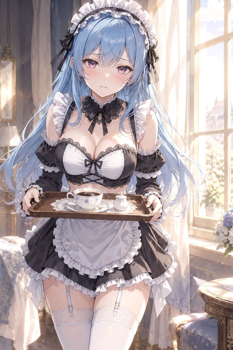 Yuririca_s's tweet photo. 聖女ユリカは朝から甘い熱と愛液でトロける従順メイド | Yuririca #pixiv https://t.co/cyALpedeeZ https://t.co/qEMB4GIbgw