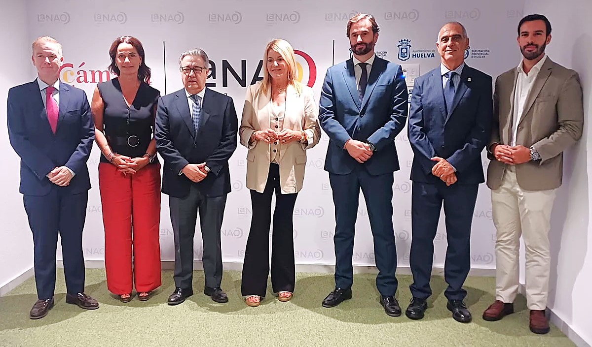 CSIFHuelva's tweet photo. 🟢 Nuestro presidente, Juan Manuel Quilón, ha asistido al encuentro 'El fin de la inocencia: Europa y España en la batalla geopolítica', del Club Cámara de la @Cámara de Comercio de Huelva. El acto que ha contado con la participación del eurodiputado Juan Ignacio Zoido.
#Zoido https://t.co/66WrGeqT3N