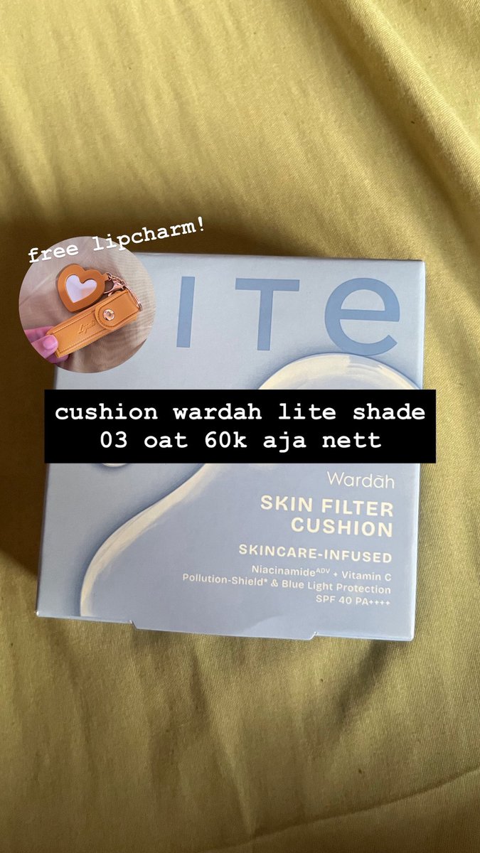 adihers's tweet photo. wts want to sell makeup skincare peralatan kos

⭐️ setting spray sea makeup 58k
⭐️ mascara sea makeup 35k
⭐️ cushion wardah lite shade 03 oat 60k
⭐️ toples dan panci parutan (20k)

dom bdg, splitpay/oren available 💛 https://t.co/uS3maRmOwI