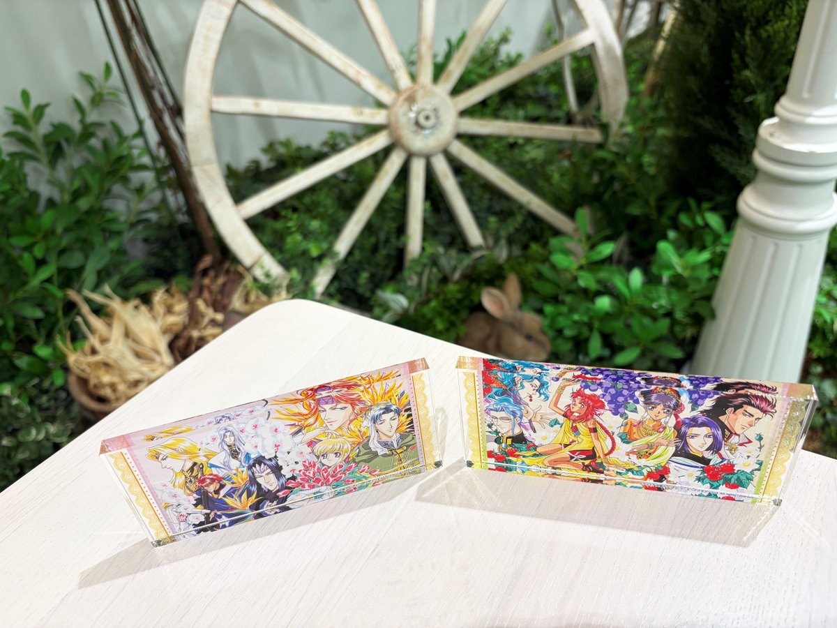 KT_Spot's tweet photo. ＼#ネオロマンスの日 2026グッズ紹介／

■#アンジェリーク アクリルブロック

由羅カイリ氏の美麗✨なイラストを使用したアクリルブロックです💕
表と裏、両方にデザインされたレースがイラストを引き立てます🥳

✅受注受付中：10/18(日)23:59まで
https://t.co/8PRfXRk1br

#アンジェ https://t.co/upkcU3Kkk9