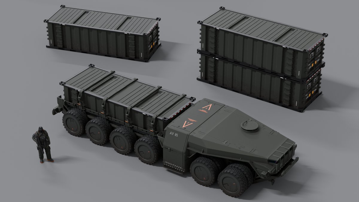 cdoretz's tweet photo. More variations for the utility vehicle https://t.co/Xtc2C1u8oF