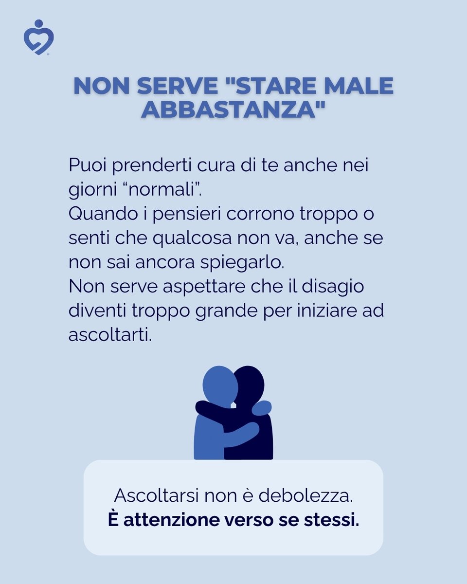 salute_360's tweet photo. Oggi, 10 ottobre, è la #GiornataMondialedellaSaluteMentale. 💙

Di notte, ansia e preoccupazioni possono diventare più difficili da gestire. Per questo abbiamo creato #PsyChat, un servizio gratuito di supporto psicologico notturno di emergenza.

#SaluteMentale https://t.co/doqMMCFHJx
