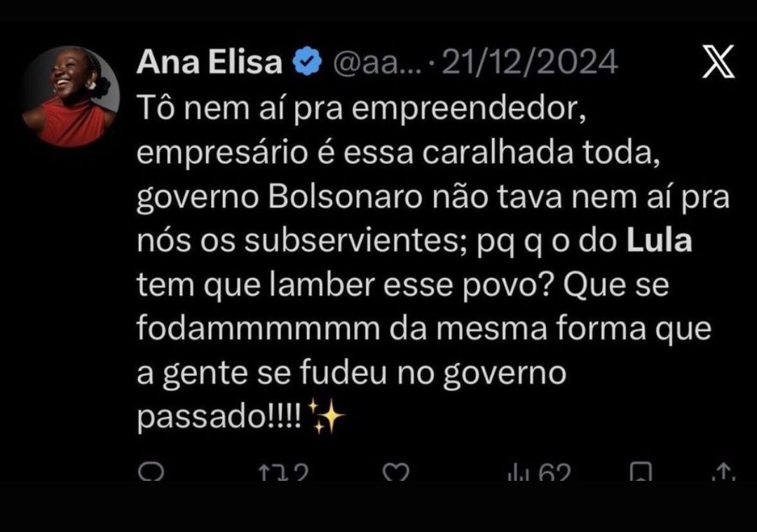 RamosVolpini's tweet photo. @carololivac Pode ficar tranquila! Para ela o mesmo amor que tem pela Direita.... https://t.co/kKp2eLaJDU