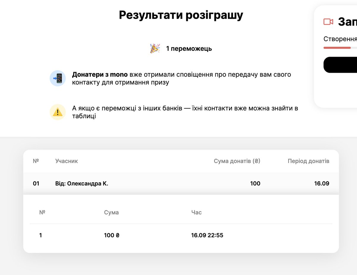 trypovi_sny's tweet photo. Вітаю переможицю https://t.co/vWQdmc0xwP