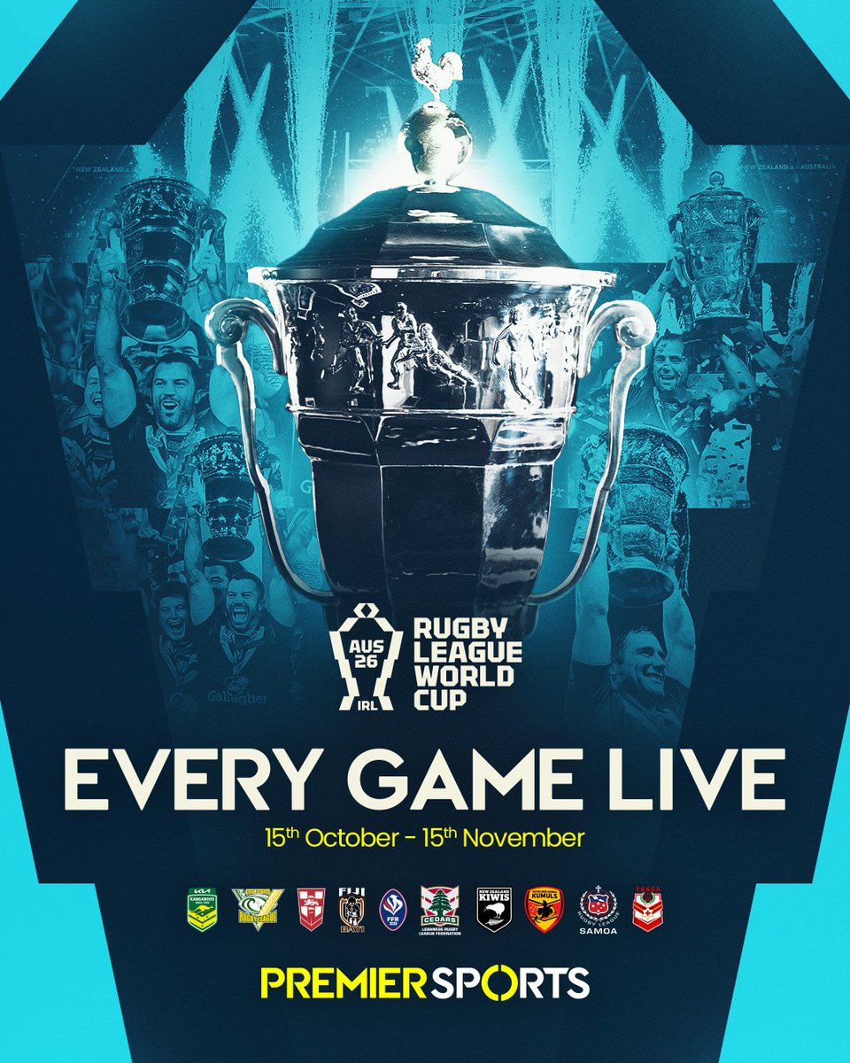 England_RL's tweet photo. Watch every Men’s, Women’s, and Wheelchair RLWC game LIVE on Premier Sports 📺

Sign up today! 🙌

#EnglandRL 🏴󠁧󠁢󠁥󠁮󠁧󠁿 https://t.co/W9FfzYJnyb