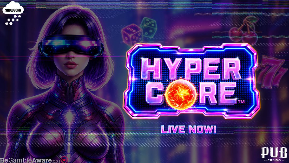 PubCasino_UK's tweet photo. π Hypercore by Snowborn Games has just launched!
Whatever's powering this thing, it's definitely not your average AA battery. β‘
Now at Pub Casino.
#PubCasino #Hypercore #SnowbornGames #NewSlot #NewGameRelease
18+ | Gamble responsibly