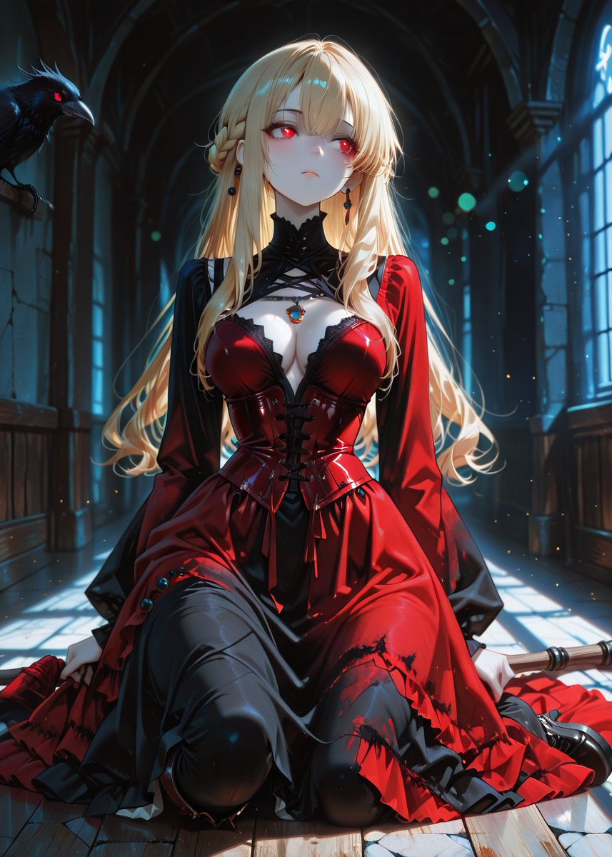 siyukoepompom's tweet photo. #AIイラスト  #AIart  
魔女の覚醒 https://t.co/tik5foVWnq