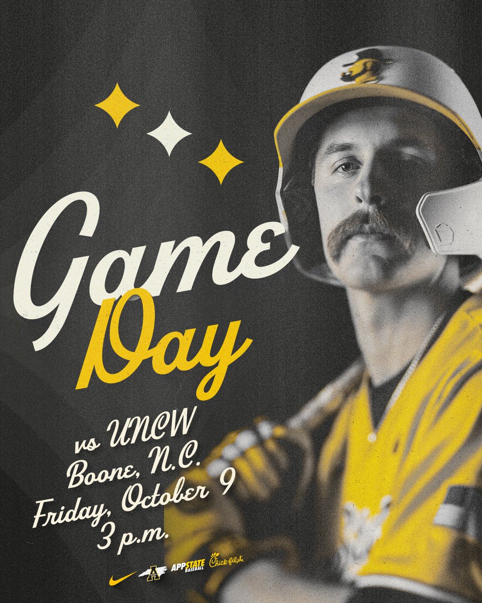 AppBaseball's tweet photo. Fall Fridays😍

📍 Boone, N.C.
🆚 UNCW
⏰ 3 PM
🏟️ Smith Stadium
⚾️ 14 innings

#TIGMA https://t.co/kzL5HaeYHi