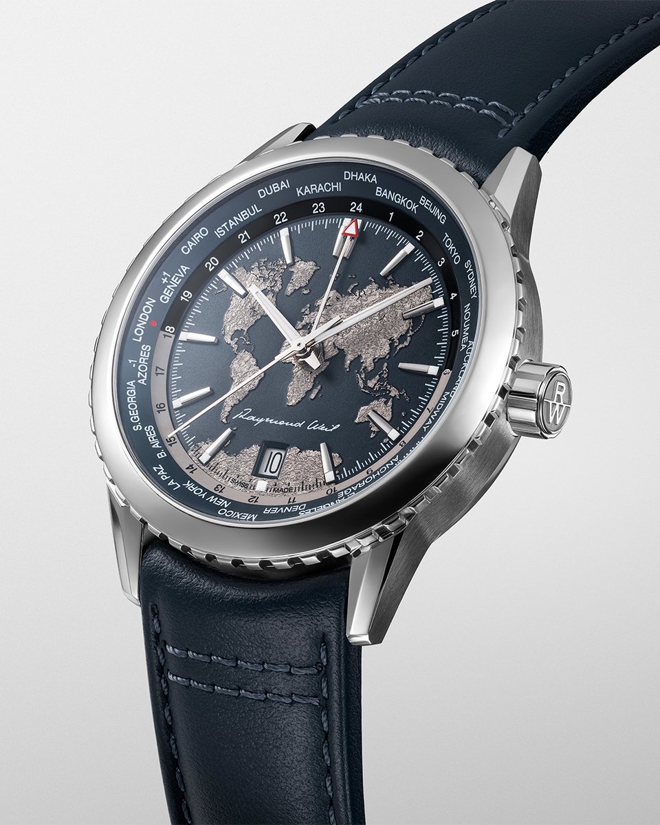 raymondweil's tweet photo. Mr Raymond Weil spent much of his life crossing the world, building relationships and sharing his vision of independent Swiss watchmaking.

The Freelancer World-Traveller pays tribute to that spirit of curiosity and connection.

Explore: https://t.co/vqygdFwDmt

#RAYMONDWEIL https://t.co/uPqN3KIYj7