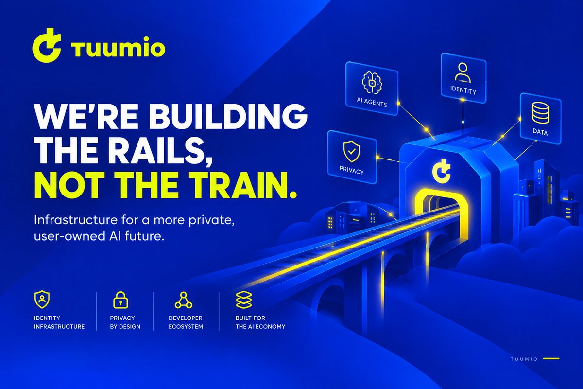 tuum_io's tweet photo. To our community: We're building infrastructure for the AI economy.
🔹 Licensing potential
🔹 AI integrations
🔹 Patent-protected tech
🔹 Ecosystem growth
We're building the rails, not the train.
What AI privacy feature matters most to you?
#TuumIO https://t.co/oJkuyEkaoX