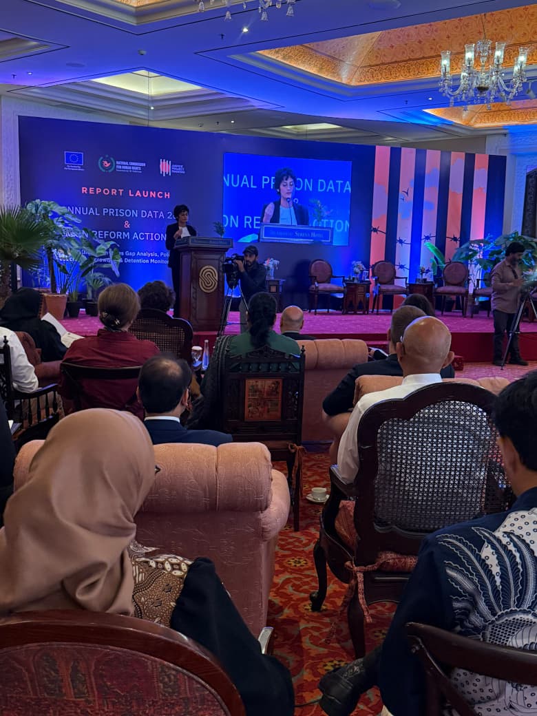 JusticeProject_'s tweet photo. On 8 October 2026, Justice Project Pakistan, in collaboration with the @nchrofficial and with the generous support of the @EUPakistan , convened a high-level launch event in Islamabad for the Annual Prisons Data Report 2026 and a set of prison reform action tools.

#PrisonDataReport2026 #JusticeProjectPakistan #PrisonReform