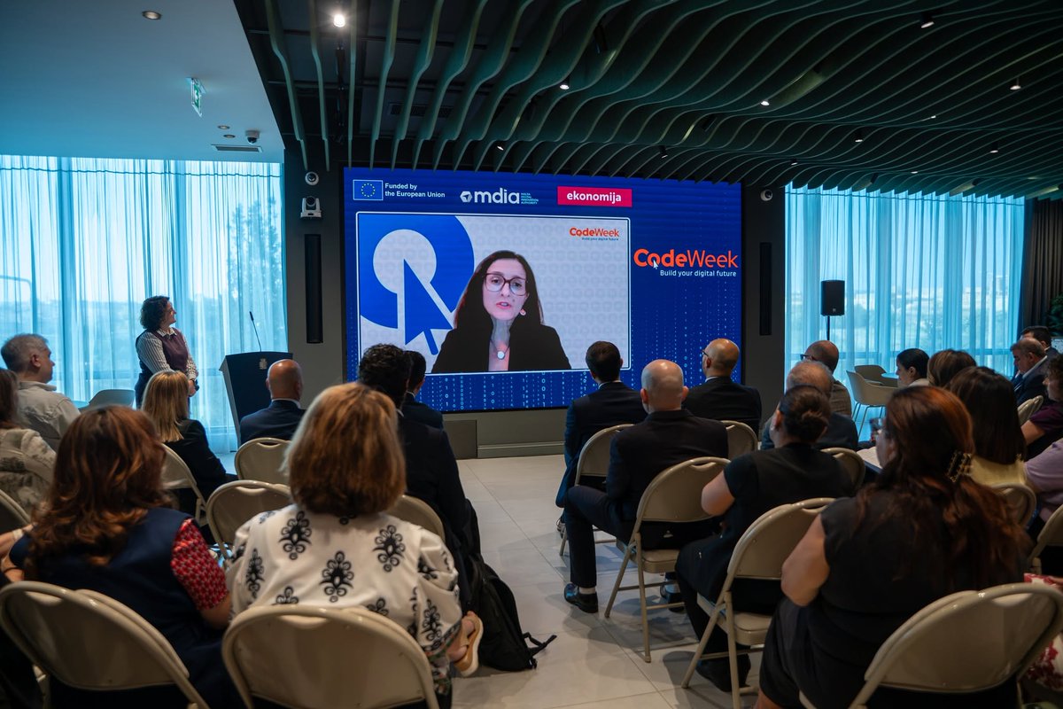 CodeWeekEU's tweet photo. Malta is getting ready for EU Code Week 2026!
Read here: https://t.co/wfe3m4KauU

EU Code Week runs from 10–25 October. Don't forget to register your activities and be part of the celebrations!
https://t.co/ajYEM8Gt3h
#EUCodeWeek #CodeWeek2026 #Malta #DigitalSkills https://t.co/VvTWjq6XNk