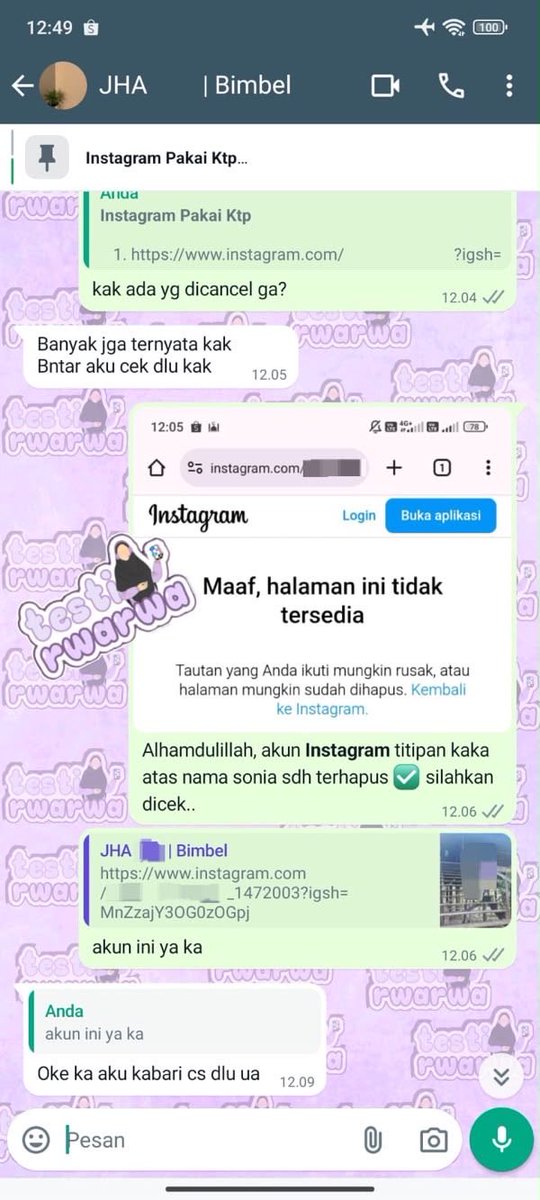 conudicini's tweet photo. OPEN GUYSS🤍
YANG BUTUH JASA BISA BERKABAR❗
💌JASA HAPUS AKUN
💌PEMULIHAN AKUN BALIKIN AKUN LUPA PASSWORD/KE HACK 🫶
💌JASA LACAK LOKASI 
💌JASASADAP WA
💌JASA LACAK HP HILANG BY NO HP/IMEI 
💌JASAHACK( EMAIL,IG,WA,X,FB/TIKTOK) 

KONSULTASI? DM / WA DI BIO🫶🏻 https://t.co/9CeJbZlTOz
