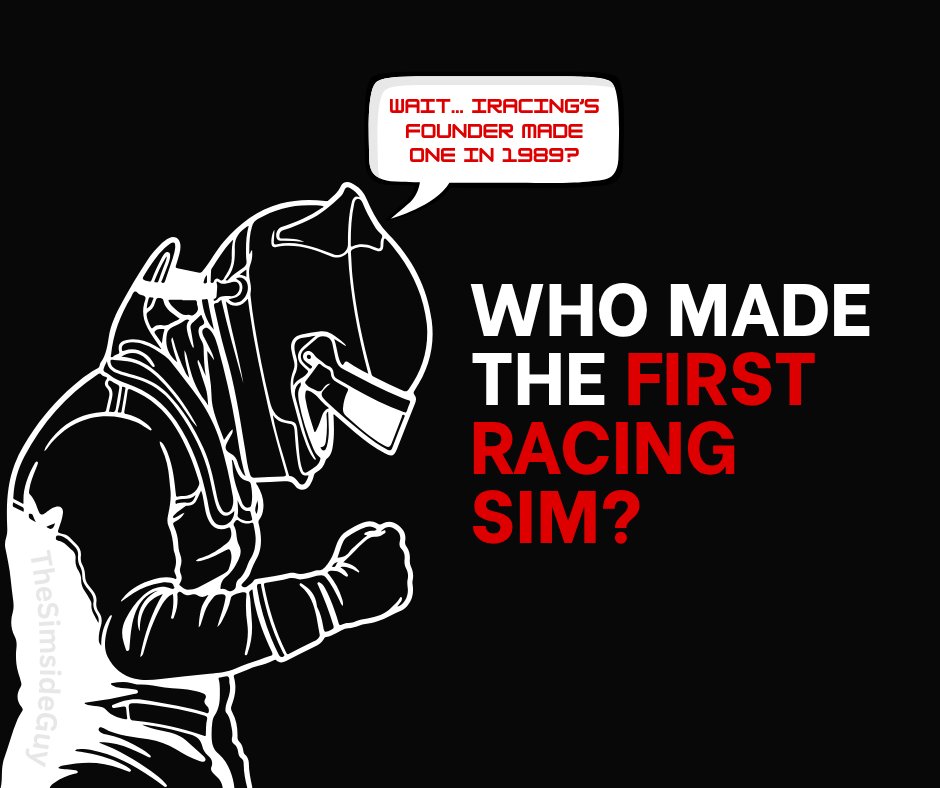 TheSimsideGuy's tweet photo. Who made the first racing sim? 🕹️

📼 Mid-80s: Revs by Geoff Crammond. An F3 car at Silverstone, in 3D, with aero settings
💾 1989: Indianapolis 500: The Simulation by Papyrus, co-founded by Dave Kaemmer 🧵 https://t.co/gqVp3voQxG