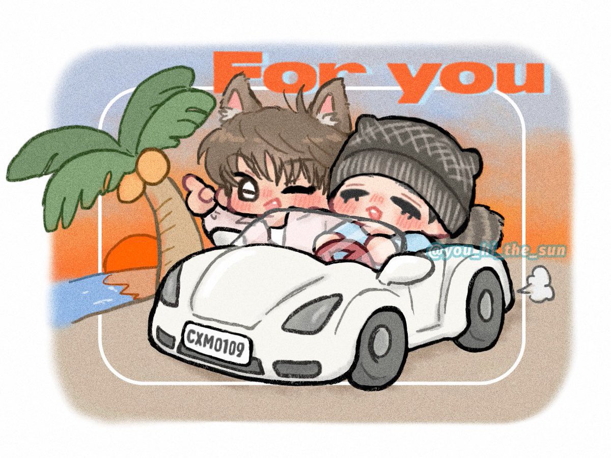 you_hi_the_sun's tweet photo. 🐶🍒I'll save the last seat for you🌴🌅 https://t.co/3MpW3GR3V9