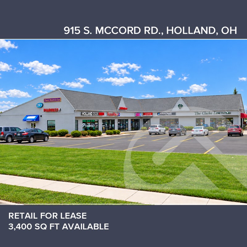 SignatureCRE's tweet photo. Great visibility &amp; accessibility - 3,400 SF retail space for lease in Holland, OH! Located in an active, well-maintained plaza at a signalized intersection with established neighboring businesses. https://t.co/R3zjPtxeCv

#PropertySpotlight #HollandOH #CRE #KnowSignature https://t.co/WDA4RYE0Ex