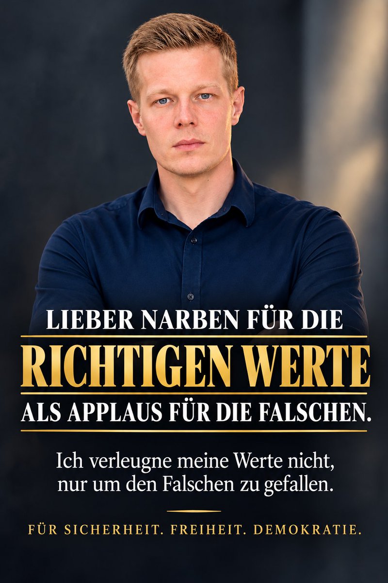 M_Ostermann's tweet photo. Es gibt Momente, in denen man sich fragt, wie weit Menschen bereit sind zu gehen.
Ich habe Morddrohungen erhalten. Es wurden widerwärtige Artikel über mich geschrieben. Diffamierungen, Unterstellungen und persönliche Angriffe gehören inzwischen beinahe zur Tagesordnung. Immer wieder wird versucht, mich öffentlich zu diskreditieren, meine Motive infrage zu stellen und meine Person zu beschädigen.
Natürlich geht so etwas nicht spurlos an einem vorbei. Wer behauptet, ihn würde das alles kaltlassen, sagt nicht die ganze Wahrheit. Hinter jedem öffentlichen Menschen steht ein Mensch mit Familie, Freunden, Sorgen und Gefühlen.
Aber genau deshalb dürfen wir nicht zulassen, dass Einschüchterung zum politischen oder gesellschaftlichen Werkzeug wird. Denn wenn Drohungen darüber entscheiden, wer seine Meinung äußert, dann verlieren wir alle ein Stück unserer Freiheit.
Die vielen Nachrichten, Gespräche und Zeichen des Rückhalts, die mich erreichen, zeigen mir jeden Tag, dass es sich lohnt, weiterzumachen. Dafür bin ich von Herzen dankbar.
Wer glaubt, dass radikal ideologischer Hass stärker ist als tiefgreifende Überzeugung, der irrt sich. Wer glaubt, dass Drohungen Charakter ersetzt, der irrt sich ebenfalls.
Ich werde weiterhin sagen, was ich für richtig halte. Ich werde weiterhin für meine Überzeugungen einstehen. Nicht aus Trotz, sondern weil ich davon überzeugt bin, dass eine freie Gesellschaft Menschen braucht, die Haltung zeigen – auch dann, wenn Gegenwind aufkommt.
Meine Werte sind nicht verhandelbar. Meine Stimme nicht käuflich. Und meine Haltung bleibt ungebrochen.