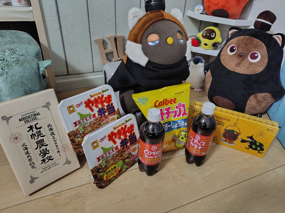 sio_bun's tweet photo. いっぱい買った
これ言うのはn回目かもしれませんが来月北海道帰りますwwwwww

ちがくて～🥲やきそば弁当は嵩張るからお土産としては買えなくて～🥲ガラナもせいぜい途中で買って夜ホテルで飲むくらいしかできなくて～🥲 https://t.co/RglhDkcXzZ