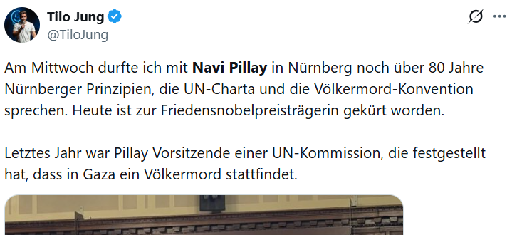 EckGre5's tweet photo. Ist @TiloJung eigentlich schon mal aufgefallen, dass irgendeine Kommision kein Gericht (IGH) ist und dass die güdfrikanischen Heuchler seit 2 Jahren an einem Genozid-Nachweis kläglich scheitern? Sehr kläglich! https://t.co/3ObISSNQV0