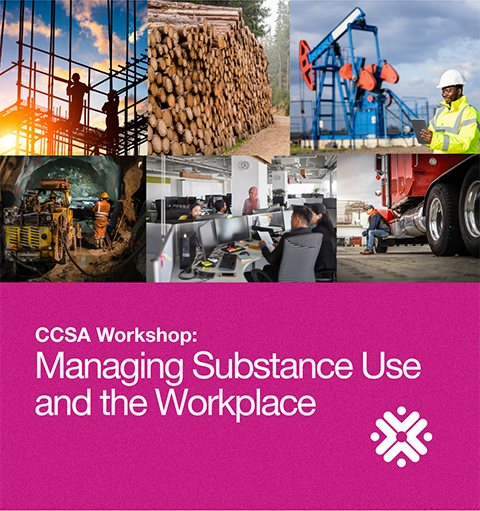 CCSACanada's tweet photo. Workplaces can influence substance use through stress, fatigue, injuries and more. 

Learn how to reduce risks, strengthen supports and respond effectively in our Managing Substance Use and the Workplace Workshop. 

Join us in Halifax (Nov. 24–25, 2026) 

https://t.co/X5ykvpart1 https://t.co/o2SJz4UpZ9